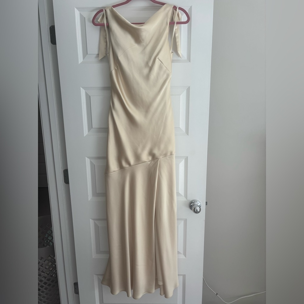 Revelry Aaliyah Satin Dress